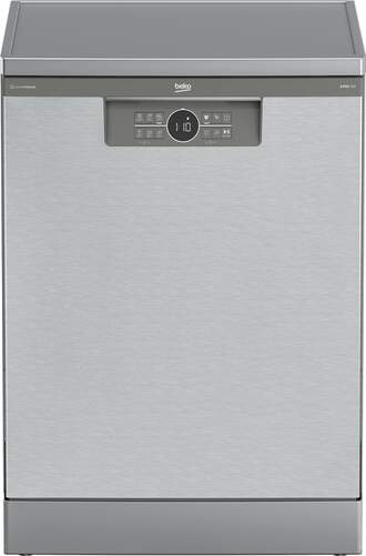 Lavavajillas Beko BDFN26550XC -3ª Bandeja, Clase B, 15 Servicios, Display, Inox