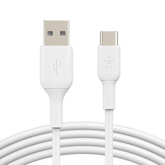 CABLE BELKIN USB C a USB A 2M WHITE