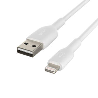 CABLE BELKIN LIGHTNING a USB A 1M CAR.RAPIDA WHITE