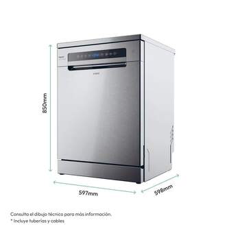 LVJ. CANDY CF3C7F0X 8P INOX 47DB WIFI