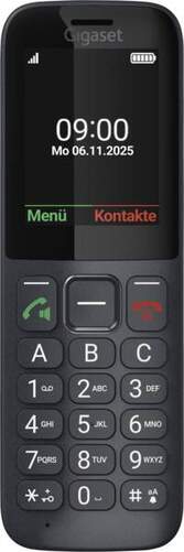 Tel&eacute;fono Movil Gigaset Confort 600 - 2,4", compatible MicroSD, 1000 mAh, Bluetooth 5.0