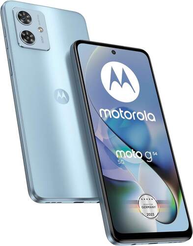 Motorola G54 5G - 12/256 GB, 6,5", Azul, MediaTek Dimensity 7020, Cámara 50 Mpx