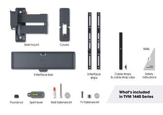 SOPORTE TV VOGEL%%%#39;S 1443 FULL MOTION  MEDIUM WA 65%%%quot;