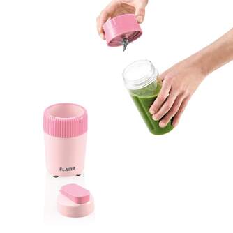 BATID. VASO FLAMA 2223FL SMOOTHIE 300W ROSA