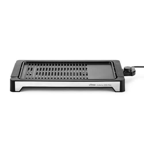 Asadora Ufesa Indiana - 2500 W, 46x26 cm, 5 Potencias, Negro