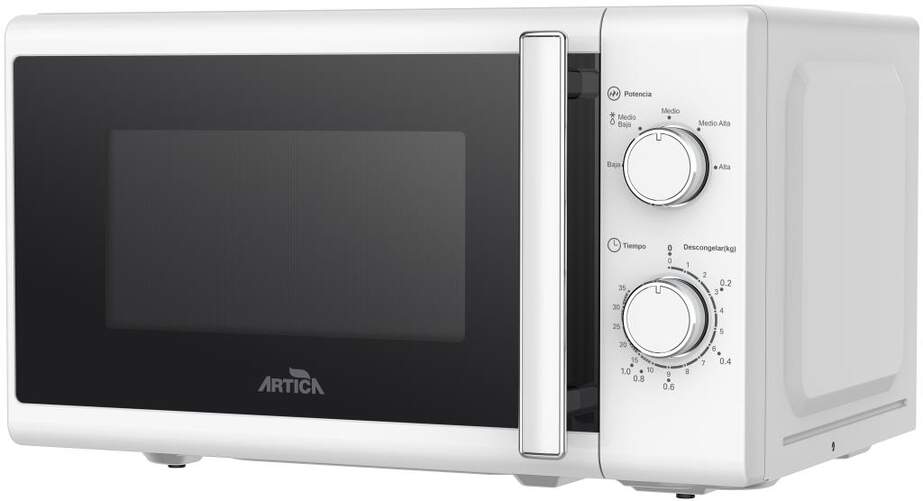 Microondas Artica AMW200W - 700 W, 20 L, Blanco