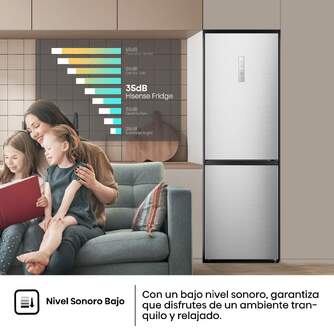 FRICOM. HISENSE RB390N4CCD 186x60 INOX DSP