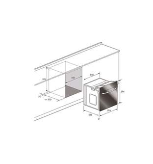 HORNO VITROKITCHEN HG6IN INOX GAS NATURAL