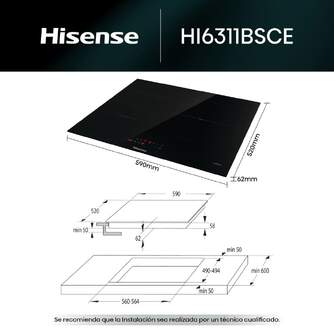 ENCIM. HISENSE HI6311BSCE 3F IND