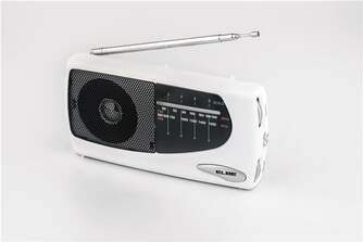 TRANSISTOR ELBE RF-52 PORTATIL ALTAVOZ BLANCO