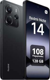 SMARTPHONE REDMI NOTE 14 8/256 6,7%%%quot; MIDNIGHT BLACK