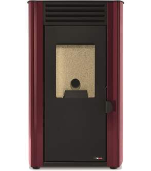 ESTUFA A PELLET RED POD FIRST 8KW BORDEAUX