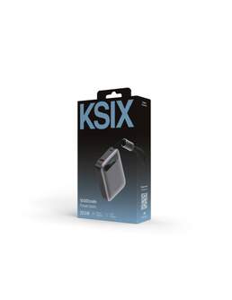 POWERBANK KSIX 10K 1xUSB C   1xUSB A 22W