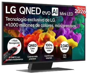 TV LG 43%%%quot; 43QNED86B6B UHD QNED EVO MINILED A7 W26