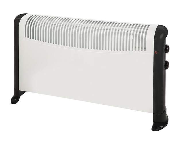 Convector eléctrico SP TLS-501 - 2000W, Suelo/Pared, Antiheladas, 3 Potencias, Protector Térmico