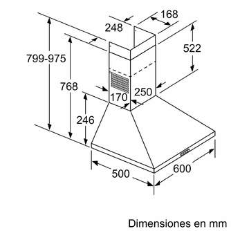 CAMP. BALAY 3BC665MX 60CM 588M3H INOX