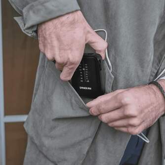 RADIO PORTATIL SANGEAN SR-32 NEGRO FM/AM