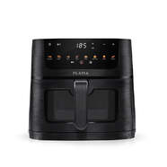 Freidora de Aire Flama 644FL - 6 L, 1500 W, 8 Programas, Ventana, Negro