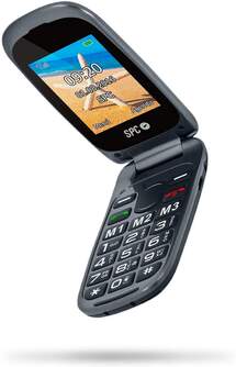 SENIORPHONE SPC HARMONY CONCHA PANTALLA NEGRO