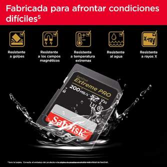 TARJ. MEM. SANDISK SDXC EXTREME PRO 128GB