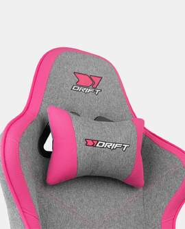 SILLA GAMING DRIFT DR90 PRO GRIS ROSA