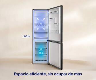 FRICOM. ARTICA COOLTECH186CNG 186X60 CRISTAL NEGRO