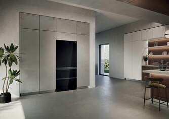 FRI. HAIER HFKR7819DNGB 190x83 4P NF CRISTAL NEGRO