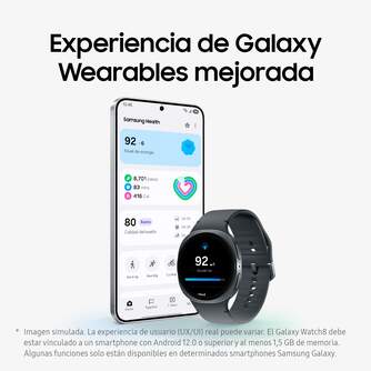 SMARTWATCH SAMSUNG GALAXY WATCH 8 44MM SILVER