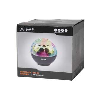 ALTAVOZ DENVER BTL-65 LUZ BLUETOOTH 2 X 3W