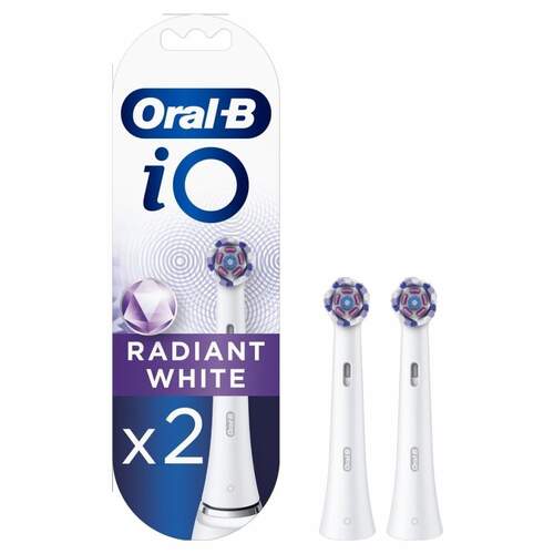 Recambio Dental OralB IO Radiant White - Pack 2 Unidades