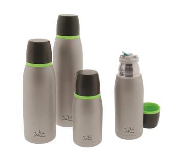 TERMO DE LIQUIDOS JATA 909 INOX 350ML GRIS VERDE