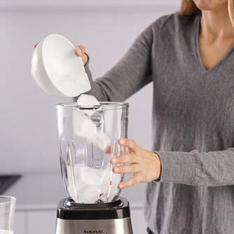 BATID. VASO TAURUS MAGNUM 1500W 1,5L V/C INOX