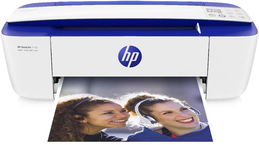 Impresora Multifunción HP DeskJet 3760 - Color, 1200x1200ppp, 8ppm, WiFi, Dúplex manual