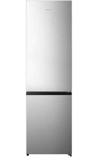 Frigorífico Combi Hisense RB440N4BCE - Clase E, 201cm, 336L, Freshzone, NoFrost Multi Airflow, Inox