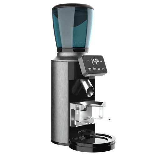 Molinillo Eléctrico SteelMill - Café, 30 Niveles, 150 W, Inox, Negro