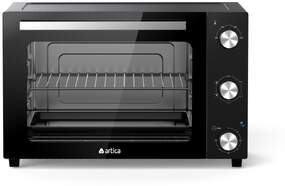 Horno de sobremesa Artica FLOWBAKE - 48L 1800W, Convecci&oacute;n,  Temporizador, Puerta Doble Cristal