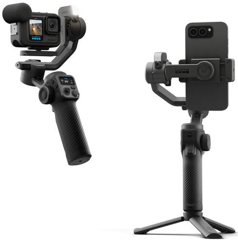 Estabilizador GoPro Fluid Pro AI - De 3 ejes, luz relleno integrada, giro 335&ordm;, bater&iacute;a 18 horas
