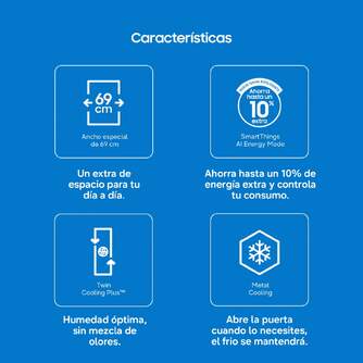 FRICOM. SAMSUNG BRB38G705DWWEF 194x69 NF DSP INT