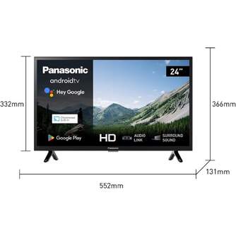 TV PANASONIC 24%%%quot; TX24MSW504 HD ANDROIDTV HDR10 NEG
