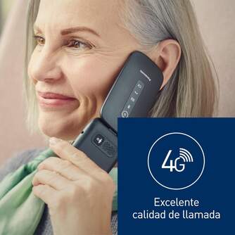 SENIORPHONE PANASONIC KXTU550EXC AZUL 4G