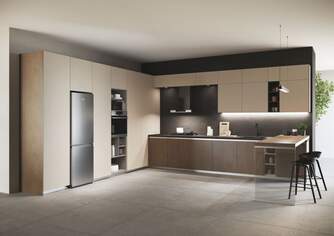 FRICOM. HAIER HDW3618DNPK 185x60x67 NF WIFI INOX