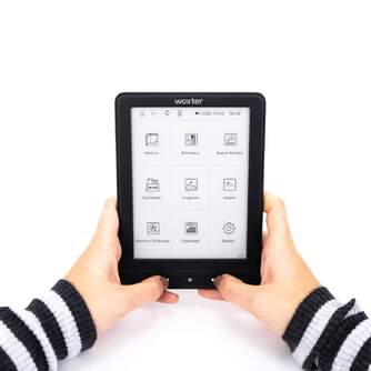 E-BOOK WOXTER SCRIBA 195 EB26-075 6%%%quot; 4GB LUZ TACTI