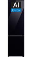 Frigor&iacute;fico Combi Samsung RB38C7B6A22 - 203 x 60 cm, Cristal negro, Clase A, 387 L