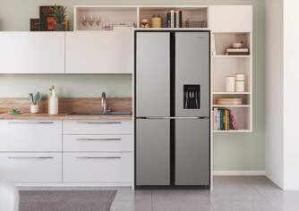 FRI. CANDY CQS5T918EWX1 183x91 4P NF INOX DISP