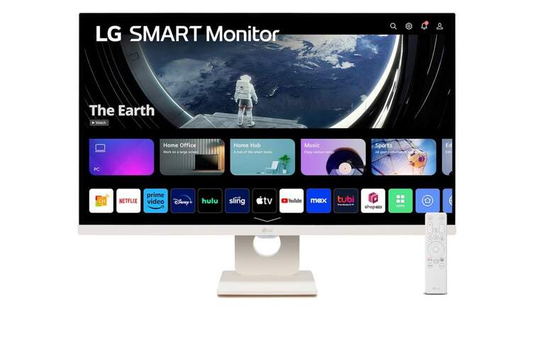 Monitor LG 27" 27SR50FW AEU - Pantalla IPS, HDR10, Smart Monitor