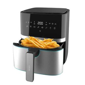 FREIDORA AIRE CECOTEC 5500 PRO 5,5L DIG INOX 3315