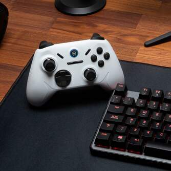 MANDO KROM KADOER WIRELESS MULTIPLATAFO 5.0 BLANCO