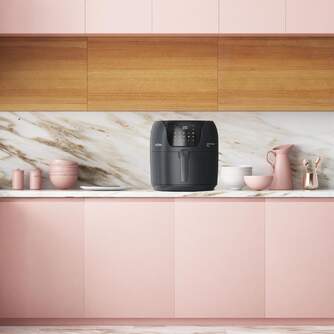 FREIDORA AIRE SOLAC FA1800D 7,4L DIGITAL NEGRA