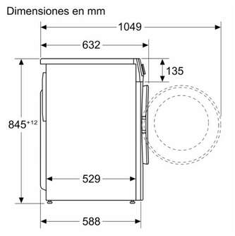 LVD. BOSCH WGG254ZBES 10K 1400R BCA