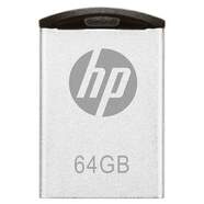 Memoria USB HP V222W - USB Tipo A 2.0, 64 GB, Plata